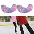 thumbnail image 6 of Vsenkes Ice Skate Blade Covers Ice Blade Guards Soft Skating Cover for Figure Skates Pink, 6 of 9