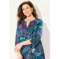 thumbnail image 4 of Catherines Women's Plus Size Petite Muse Pintuck Tunic, 4 of 4