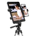 thumbnail image 1 of ARKON TW Broadcaster Tablet and Phone Tripod Mount Holder for Streaming Live Video, 1 of 3
