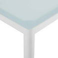 thumbnail image 4 of Modway Raleigh 59" Outdoor Patio Aluminum Dining Table in White, 4 of 6