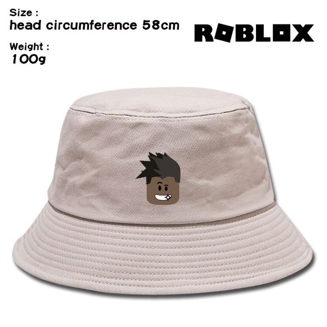 Sombrero de pescador de mundo Virtual, gorra de lavabo ROBLOX, protector solar al aire libre, visera solar, animación de dibujos animados impresa, sombrero informal, hombres y mujeres