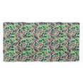 thumbnail image 5 of Bimba Green Artistic Leaf & Floral Printed Pure Silk Scarf Neck Wrap Summer Hair Bandanas For Women 40 x 40 Inches, 5 of 6