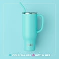 thumbnail image 3 of Swig Life 30oz Mega Mug | Insulated Stainless Steel Tumbler with Handle | Cloud Nine, 3 of 6