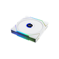 thumbnail image 2 of Lian-Li UNI FAN TL Wireless 1.6" LCD 120mm ARGB Case Fan with Reverse Blade, White, 2 of 8
