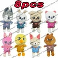 thumbnail image 5 of Skzoo 25cm Kpop Cartoon Stuffed Animal Plushies Stay Plush Doll Toys Kawaii JYP Adults KZ Fans Keychain Pendant Kid Gift, 5 of 10