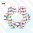 thumbnail image 4 of Hirioo Bear And Polka Dot for Baby Cotton Petal Bib Drool Bibs for Baby Boy Unisex, 4 of 9