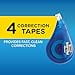 thumbnail image 5 of BIC Wite-Out EZ Correct Correction Tape, White, No Dry Time, Tear Resistant Tape, 4-Count, 5 of 5