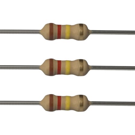 E-Projects 100EP514120K 120k Ohm Resistors, 1/4 W, 5% (Pack of 100)