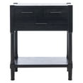 thumbnail image 2 of SAFAVIEH Filbert Solid 3 Drawer Console Table, Black, 2 of 7