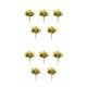 thumbnail image 1 of Ramo de flores artificiales de 5 piezas Inteprter plantas falsas de seda 31 cm, 1 of 6