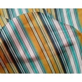 thumbnail image 3 of oneOone Silk Tabby Fabric Multicolor Stripe Print Sewing Fabric BTY 42 Inch Wide, 3 of 3