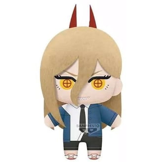 16" Anime Chainsaw Man Pochita Plush Doll - Orange Soft Stuffed Toy Figure For Collection