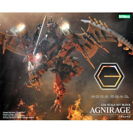 Kotobukiya HG012 Hexa Gear Agnirage Model Kit - 1-24 Scale Buildable Mecha Figure - 2019 Release
