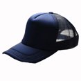 thumbnail image 1 of Custom Brand LOGO Personality DIY Print Trucker Hat For Kids Net Baseball Cap Men Women Blank Mesh Adjustable Sun Hat Visor QZX, 1 of 7