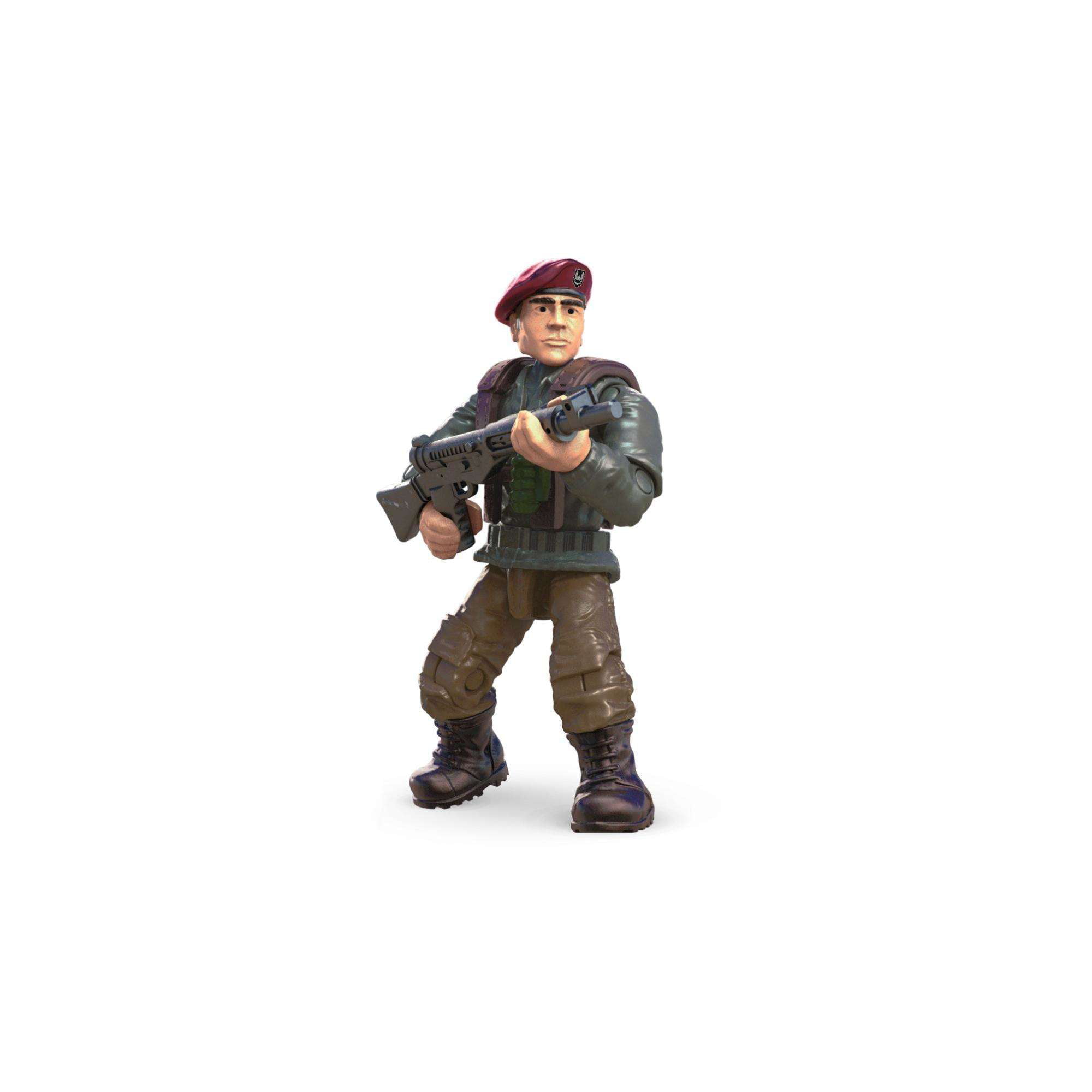 MEGA CONSTRUX CALL OF DUTY LEGENDS ALLIED SOLDIERS FMG15 FREE SHIPPING !! 