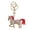 Red, variant on Wallets Crystal Key , Rhinestone Horse Shape Car Keychain, Women Crystal Pendant for Handbags Mens Women