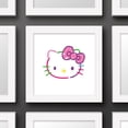 thumbnail image 3 of Gallery Pops Sanrio Hello Kitty - Pop Art Kitty Head Wall Art, White Framed Version, 12" x 12", 3 of 5
