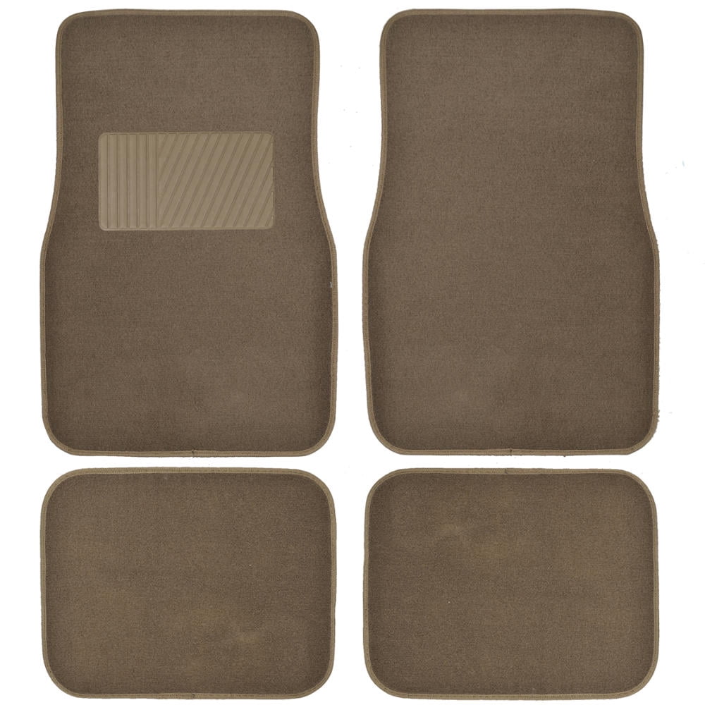 BDK Premium HeavyCarpeted Car Floor Mats for Car, 4Piece, Extra