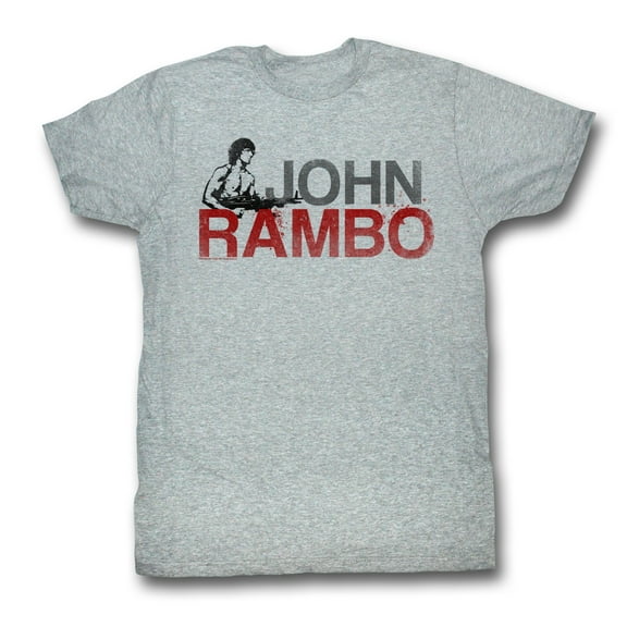 Rambo Movies Jonbo Adult Short Sleeve T Shirt