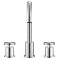 thumbnail image 2 of Ancona Nova Series Widespread Bathroom Faucet in Chrome, 2 of 6