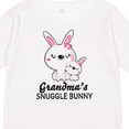 thumbnail image 4 of Inktastic Grandmas Snuggle Bunny Easter Girls Long Sleeve Toddler T-Shirt, 4 of 5