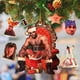 thumbnail image 2 of Adornos colgantes divertidos Barry Santa Barry Wood Meme Colgante navideño Árbol de Navidad de madera Adornos navideños, 2 of 5