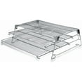 thumbnail image 3 of Jerky Racks for Barrel Style Pellet Grills, 21"W×17.2"L, 3 Tiered Foldable Sliding 830 in² Cooking Space Expansion Grate Accessory for Pit Boss, , Z Grill, Green Mountain and More Smoker Grills, 3 of 6