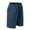 Blue, variant on Gbsyewxs Mens Shorts Elastic Waist Solid Color Pull On Loose Athletic Summer Shorts For Men Blue