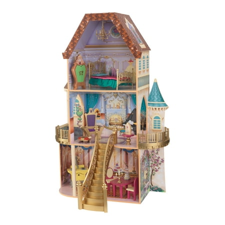 Disney® Princess Belle Enchanted Dollhouse with 13 Accessories by KidKraft