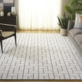 thumbnail image 2 of SAFAVIEH Natura Philander Geometric Area Rug, Ivory/Black, 8' x 10', 2 of 7