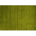 thumbnail image 1 of Ahgly Company Machine Washable Indoor Rectangle Abstract Yellow Contemporary Area Rugs, 6' x 9', 1 of 4