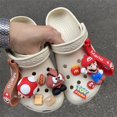 thumbnail image 1 of Juego de flores de zapatos de Super Mario DIY Lugui Yoshi figura hebilla de zapatos para niños desmontable Anime periférico zapato hebilla decorativa juguete regalo, 1 of 5