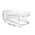 2X 2 Tiers Stackable Beverage Holder Can Organizer Rack For