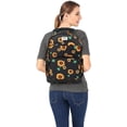 thumbnail image 7 of Mosiso 15.6 Inch Laptop Backpack, Business Travel Backpack Anti Theft Casual Daypack Bag with USB Charging Port, Polyester Backpack for Women & Men, Black Sunflower, 7 of 7