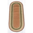 thumbnail image 2 of Capitol Earth Rugs 13-024 Olive-Burgundy-Gray Jute Braided Rug, 2 of 2