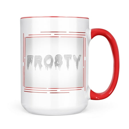 

Neonblond Frosty Icicles Cold Winter Ice Mug gift for Coffee Tea lovers
