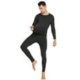 thumbnail image 6 of HeroBiker Men's Winter Thermal Top and Bottom with Fleece Lined Plus Size Set, 6 of 11