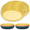 3.Gold Yellow, variant on ReaNea 9 Inch Large Deep Plastic Plates 8 Pieces, Unbreakable And Reusable Camping Travel Pinic Light Weight Dinner Plates Pasta and Dumpling Bowl BPA Free