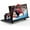 12Inch Black, variant on 12" Screen Magnifier,3D HD Mobile Phone Magnifier Projector Screen Enlarger for Movies, Videos, and Gaming,Foldable Cell Phone Stand with Screen Amplifier,Supports All Smartphones ( 12inch)