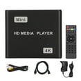 thumbnail image 1 of Reproductor multimedia 4K HD Mini reproductor multimedia de transmisión con control remoto e indicador LED, 1 of 6