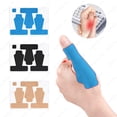 thumbnail image 2 of 4 Sheets Elastic Kinesiology Tape Thumb Support Precut Thumb Pain Relief Arthritis Tendonitis Fixed Support Anti Friction Bandage, 2 of 7