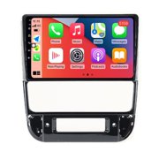 Sehmtoo Car Radio Sehmtoo Car Stereo CarPlay Head Unit for Peugeot 406 1995-2005 Android Auto Touch Screen Sat Navi Bluetooth WiFi Radio Player (Silver frame)