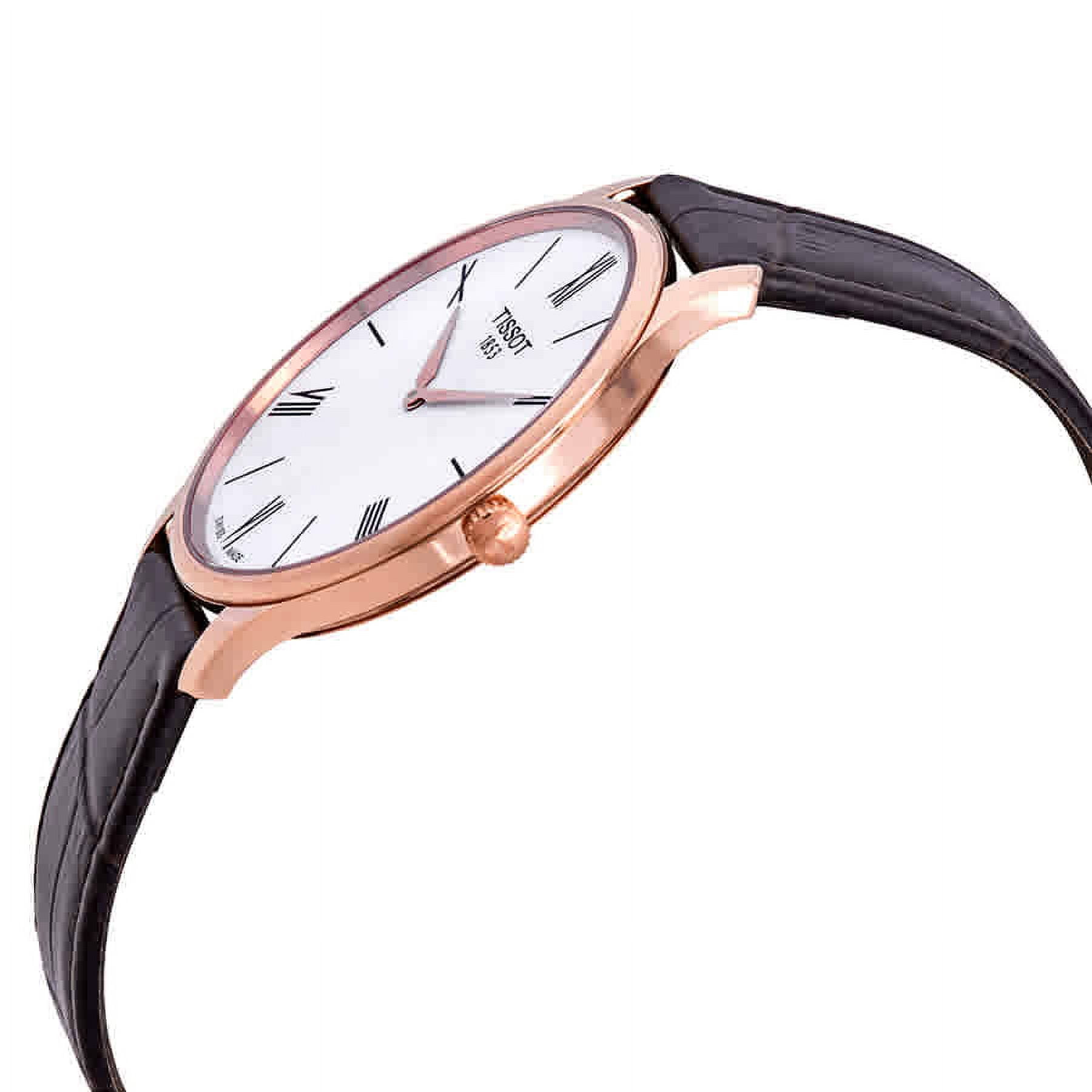 Tissot Men's Tradition 5.5 Thin Quartz 39mm Watch T063.409.36