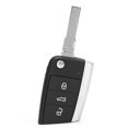 thumbnail image 1 of Carcasa inteligente para llave de mando a distancia de coche Fob 3 botones accesorio automático apto para MK7 3 Jadeshay  A, 1 of 8