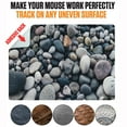 thumbnail image 4 of Adhesive Mouse Pad - Peel and Sticks to Any Surface - Travel Mouse Pad, Easy Stick On Mouse Pad, Sticky Mouse Pad for Any Surface - Excellent Tracking - River Rocks, 4 of 9