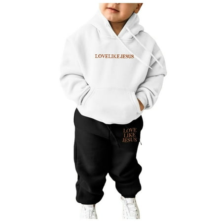

Sweatshirt Girls Kids Boys Kids Hooded Tracksuit Unisex Two Piece Outfits Hoodie Sweatshirt Sweatpants Set Pant Outfit Take Home Outfit Baby Girl Clothes Elephant Baby Room Ideas Giraffe Items for