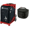 Zuca Sport Ice Queen Insert Bag & Red Frame + Gift Lunchbox