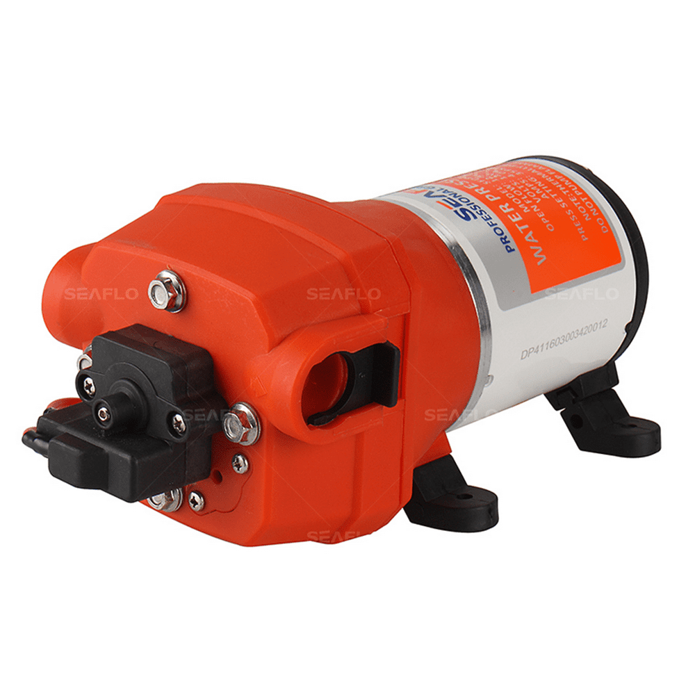 SEAFLO 41Series Water Pressure Diaphragm Pump 12V DC, 3.3 GPM, 35