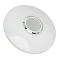 thumbnail image 2 of Luz de techo LED inteligente Bluetooth ultrafina ajustable redonda cambio de color lámpara de dormitorio 100-240V, 2 of 10