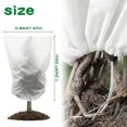 thumbnail image 4 of MesaSe Winter Large Plant Cover with Gloves Weatherproof Plant Freeze Protection Cover, 4 of 7